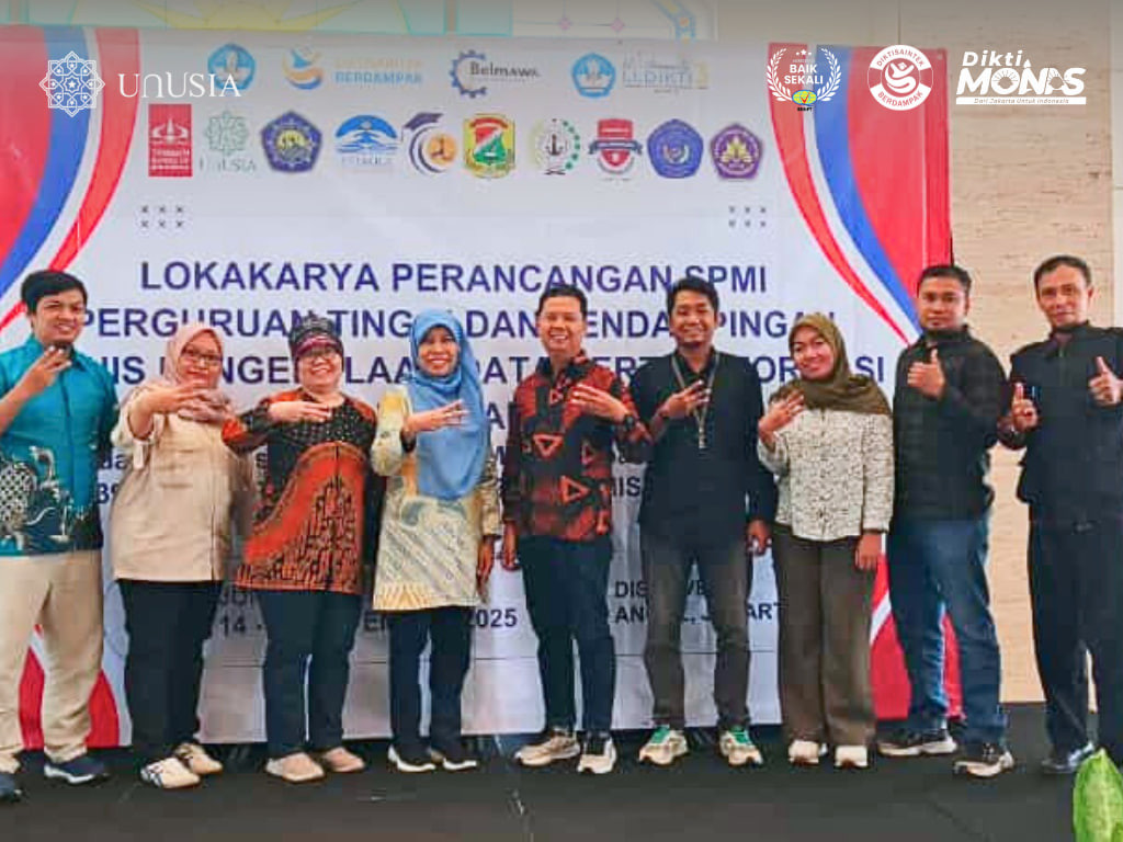 Perkuat Mutu Pendidikan Tinggi Unusia Bergabung dalam Lokakarya Perancangan SPMI Berbasis Mitigasi Risiko
