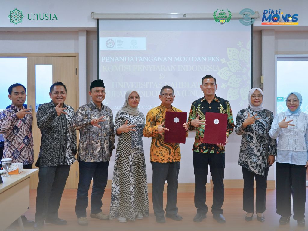 Unusia dan KPI Tandatangani MoU dan PKS untuk Penguatan Tridarma Perguruan Tinggi