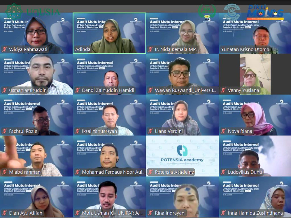 Raih Certified Internal Quality Auditor: Dua Dosen Unusia Siap Dorong Budaya Mutu di Kampus