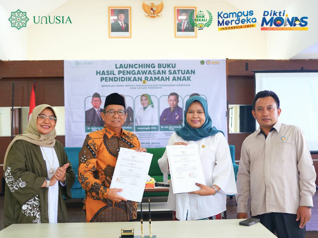 Dukung Pencegahan Kekerasan di Satuan Pendidikan, Unusia dan KPAI Tanda Tangani MoU