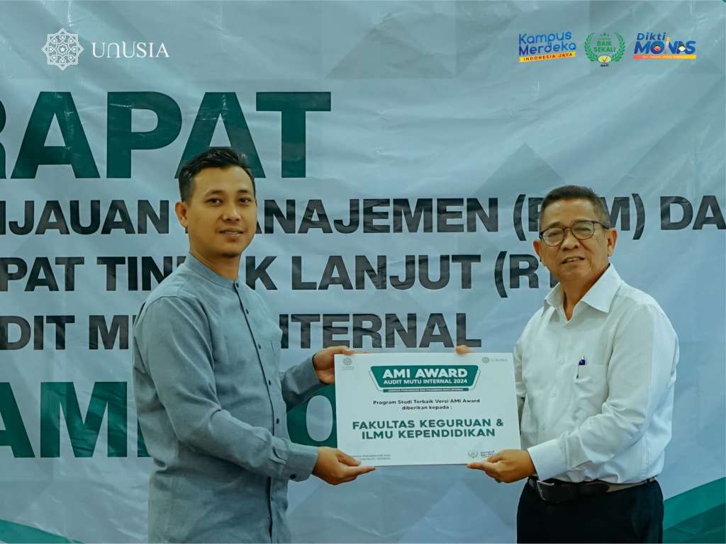 Audit Mutu Internal (AMI) 2024 Fakultas Keguruan dan Ilmu Pendidikan Raih Penghargaan
