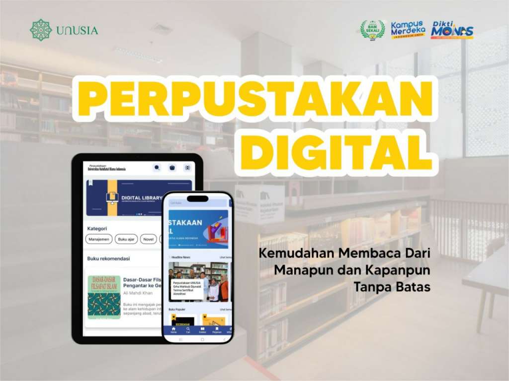  Perpustakaan Digital Unusia: Akses Ilmu Tanpa Batas, Kapan Saja dan Dimana Saja
