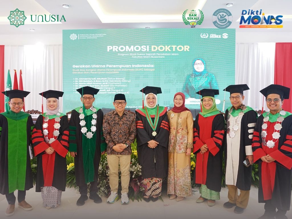 Hindun Anisah Gondol Gelar Doktor, Angkat Gerakan Ulama Perempuan Indonesia (KUPI)
