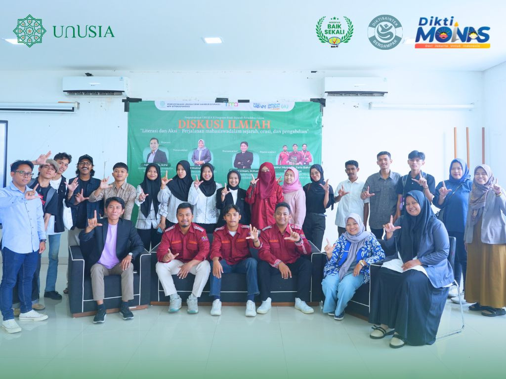 Diskusi Ilmiah: Literasi dan Aksi Mahasiswa dalam Membangun Sejarah dan Pengabdian
