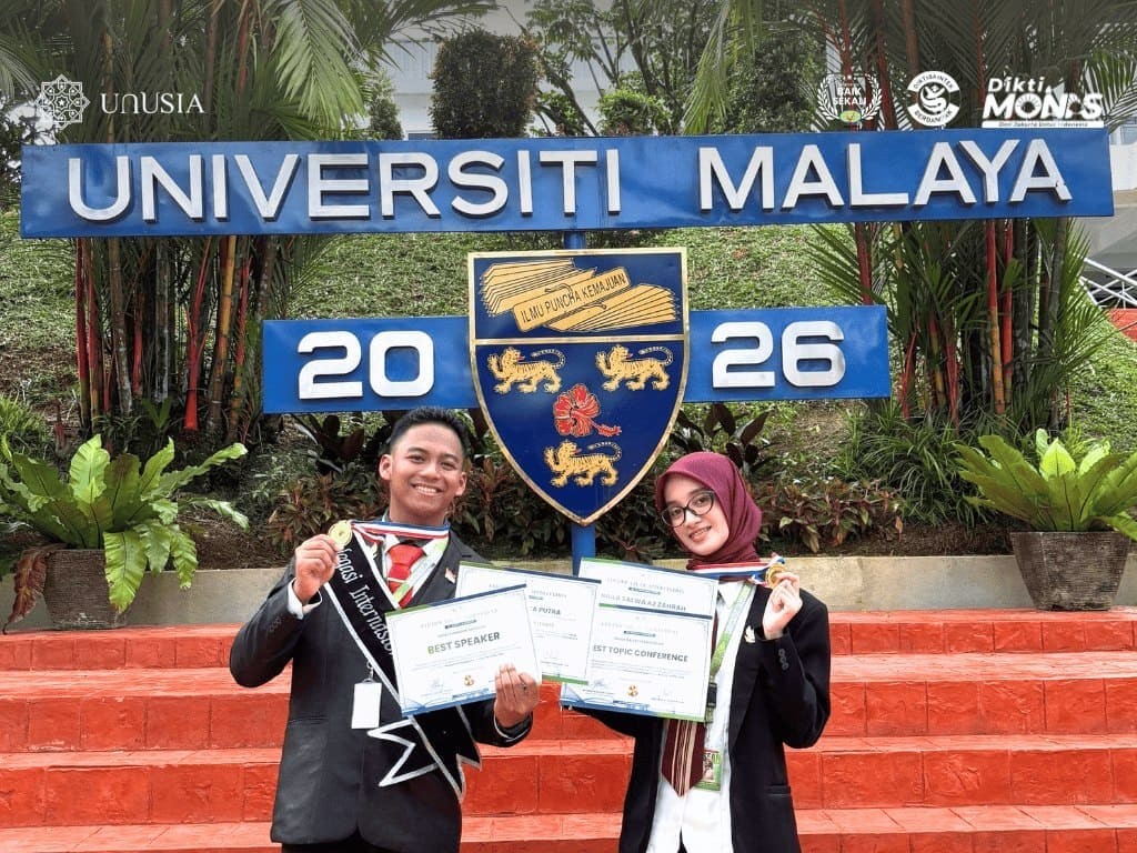 Mahasiswa Unusia Raih Penghargaan Internasional dalam International Conference PFA#1 2026 di Malaysia dan Singapura