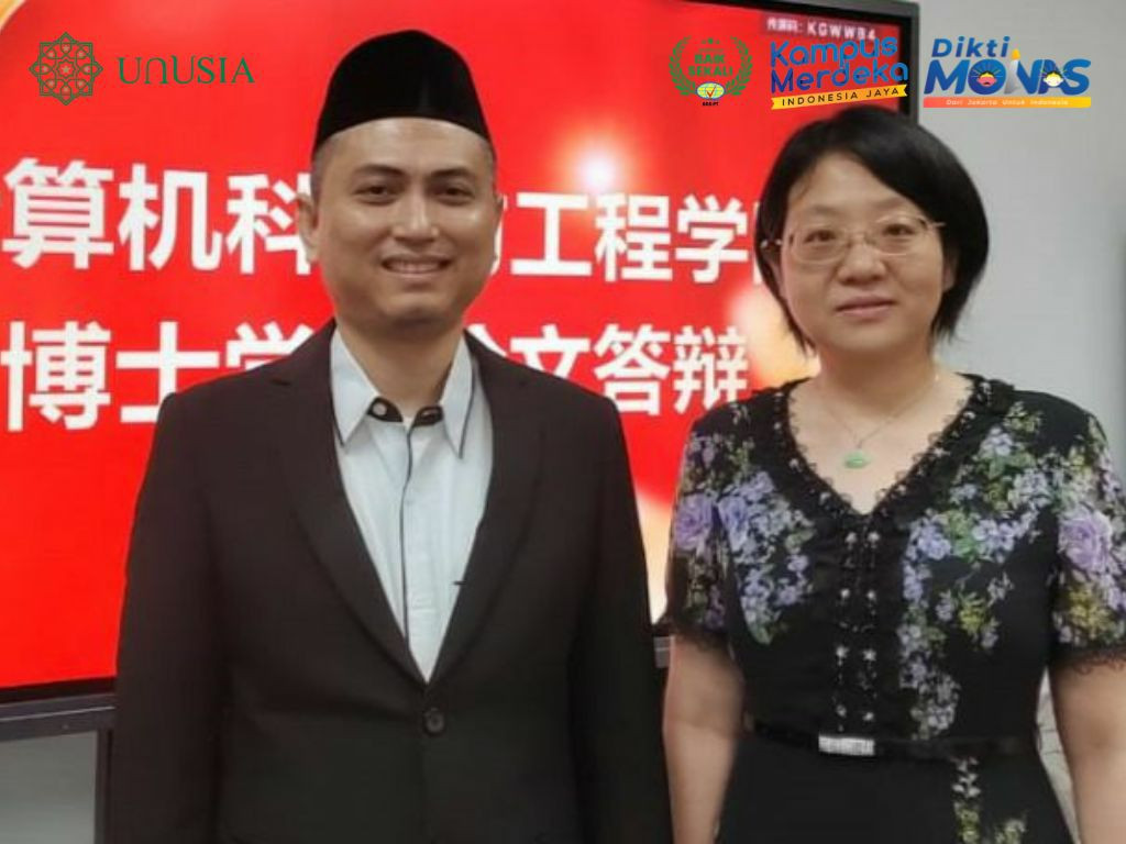 Dosen SI Unusia Raih Gelar Doktor di Tiongkok, Teliti Blockchain untuk Industri 4.0