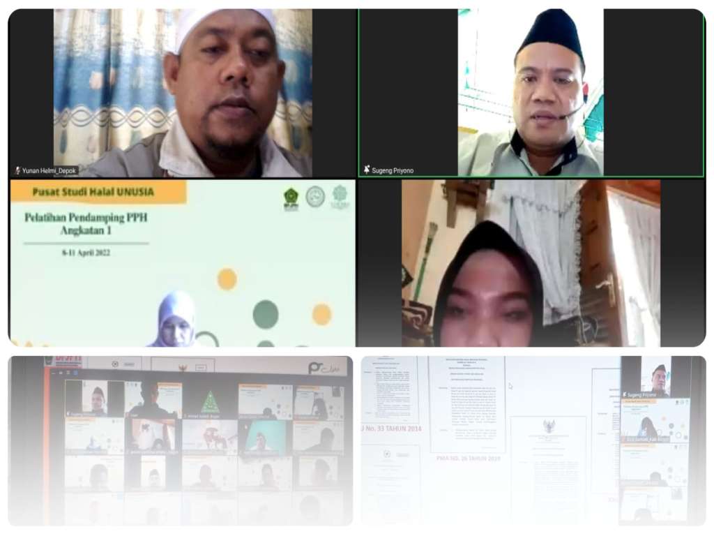 PSH UNUSIA Adakan Pelatihan Pendamping PPH untuk Tingkatkan Daya Saing Ekonomi