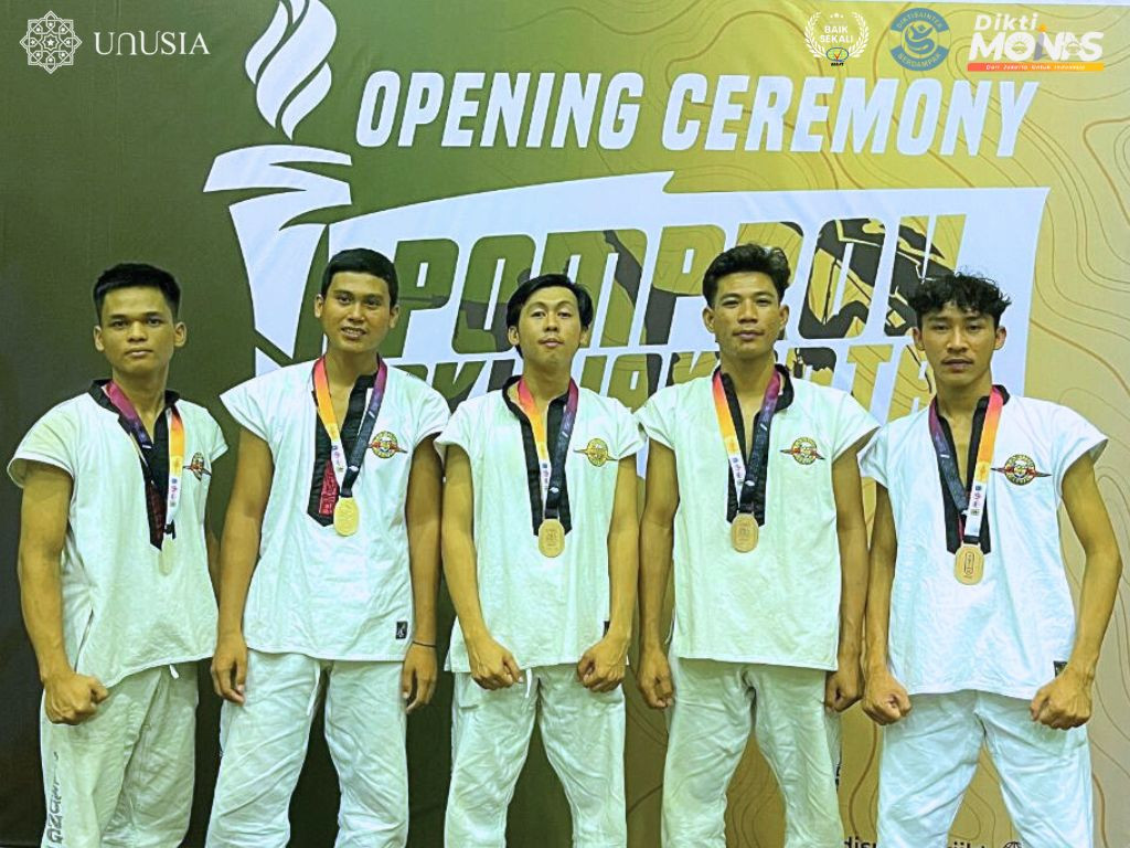 Mahasiswa Hukum Unusia Raih Prestasi di Ajang Pomprov DKI Jakarta 2025