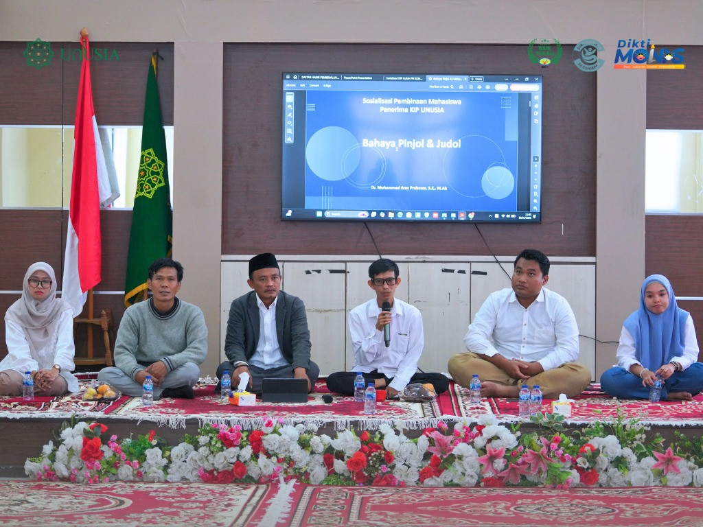 Fakultas Hukum Unusia Gelar Sosialisasi Pembinaan Mahasiswa Penerima KIP