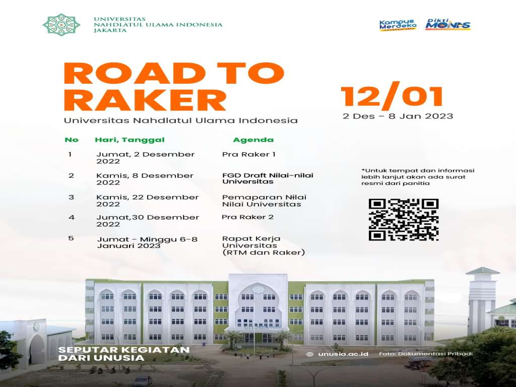 Universitas Nahdlatul Ulama Indonesia Road to Rapat Kerja