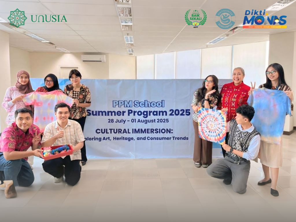 Mahasiswa Akuntansi Unusia Ikuti Summer Program Internasional PPM School 2025