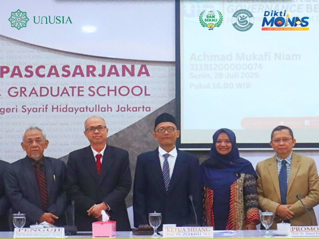 Kaji Strategi Sharia Governance Digital pada LAZ, Mukafi Niam Gondol Doktor Ekonomi Islam