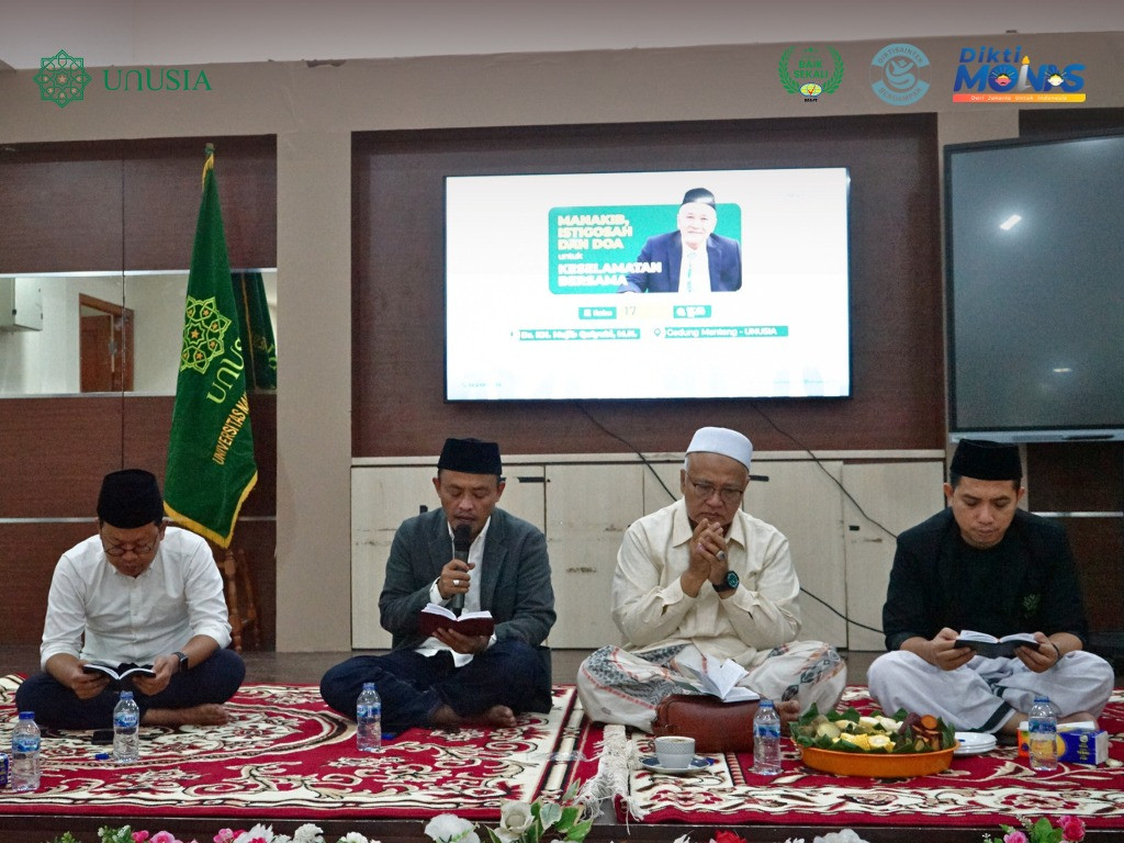 Unusia Gelar Manaqib, Istigosah, dan Doa Bersama untuk Keselamatan Bersama