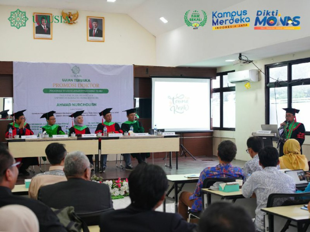 Angkat Gerakan Pascareformasi, Ahmad Nurcholish Gondol Doktor Islam Nusantara