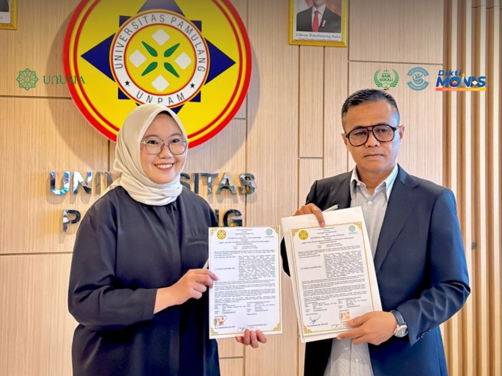 Unusia dan Universitas Pamulang Jalin Kerja Sama, Bahas Strategi PMB dan Penguatan Media Digital