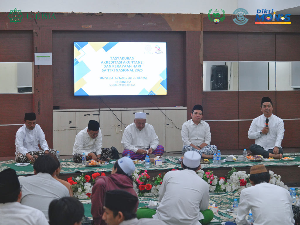 Tasyakuran Akreditasi Akuntansi dan Hari Santri Nasional, Unusia Rayakan dengan Penuh Syukur