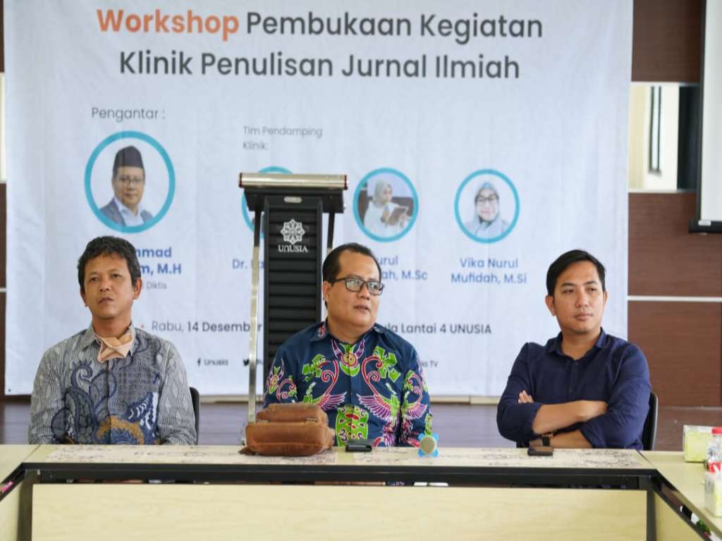 Unusia Buka Klinik Penulisan Jurnal Ilmiah