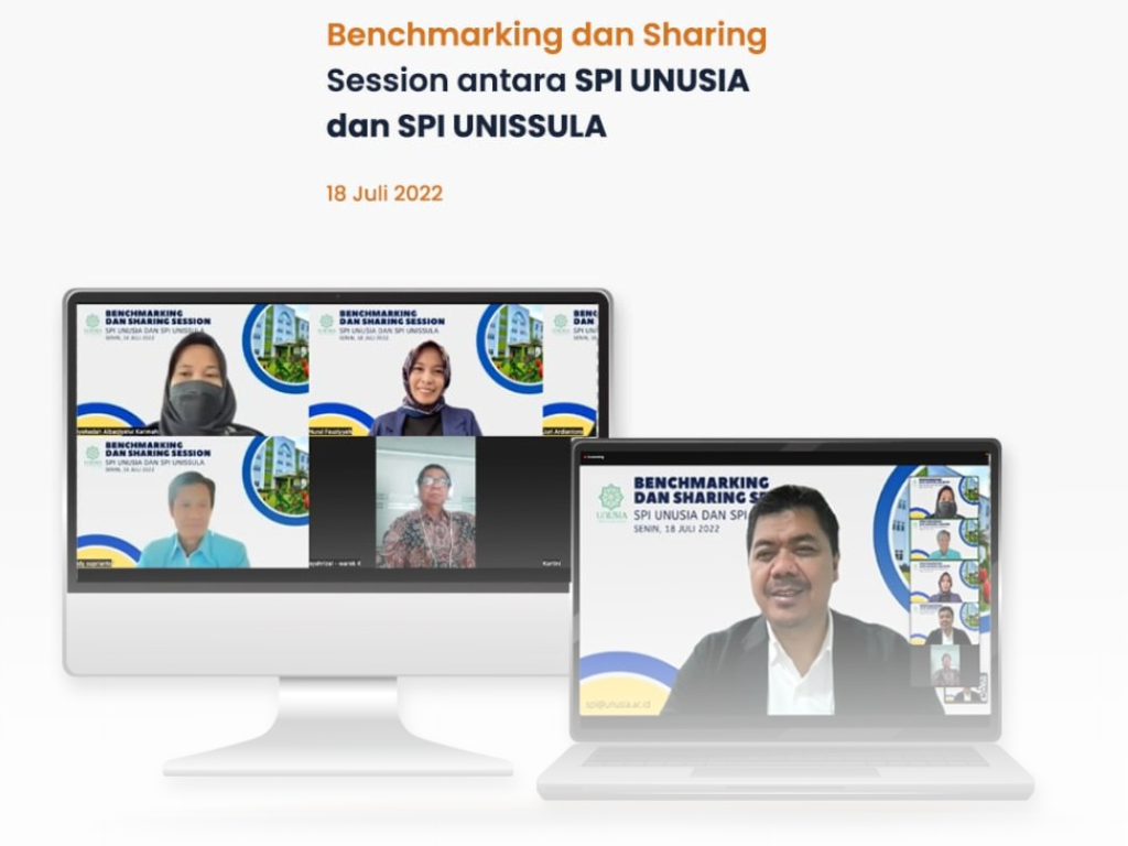 Tingkatkan Kualitas Mutu, SPI UNUSIA Lakukan Benchmarking dan Sharing Session ke SPI UNISSULA