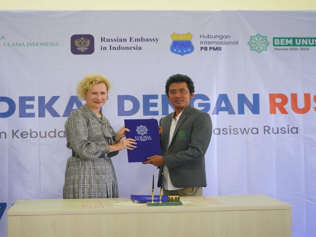 Unusia dan Kedutaan Rusia jalin Kerjasama Pertukaran Kebudayaan dan Beasiswa