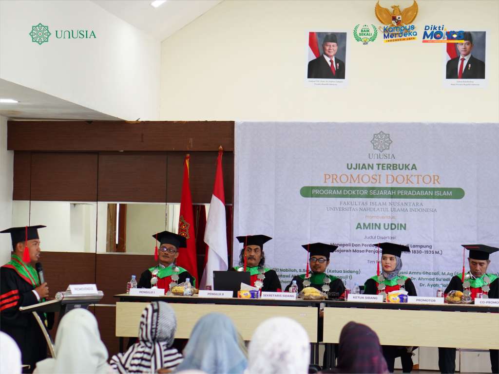 Singkap Jejak Kolonialisme dalam Perdagangan Lampung,  Amin Udin Raih Doktor