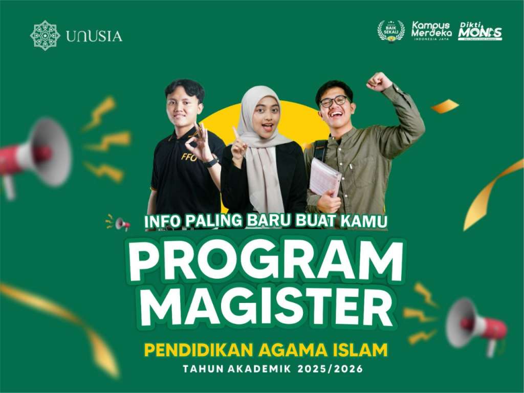 Perdana, Unusia Resmi Membuka Program Magister Pendidikan Agama Islam