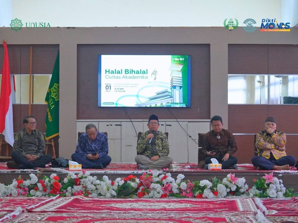 Halal Bihalal Civitas Akademika Unusia, Pererat Silaturahmi dan Teguhkan Niat Ibadah