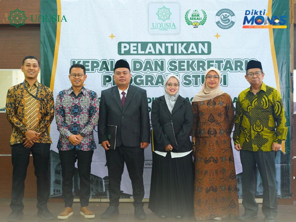 Pelantikan Ketua dan Sekretaris Program Studi Magister PAI Unusia Jakarta