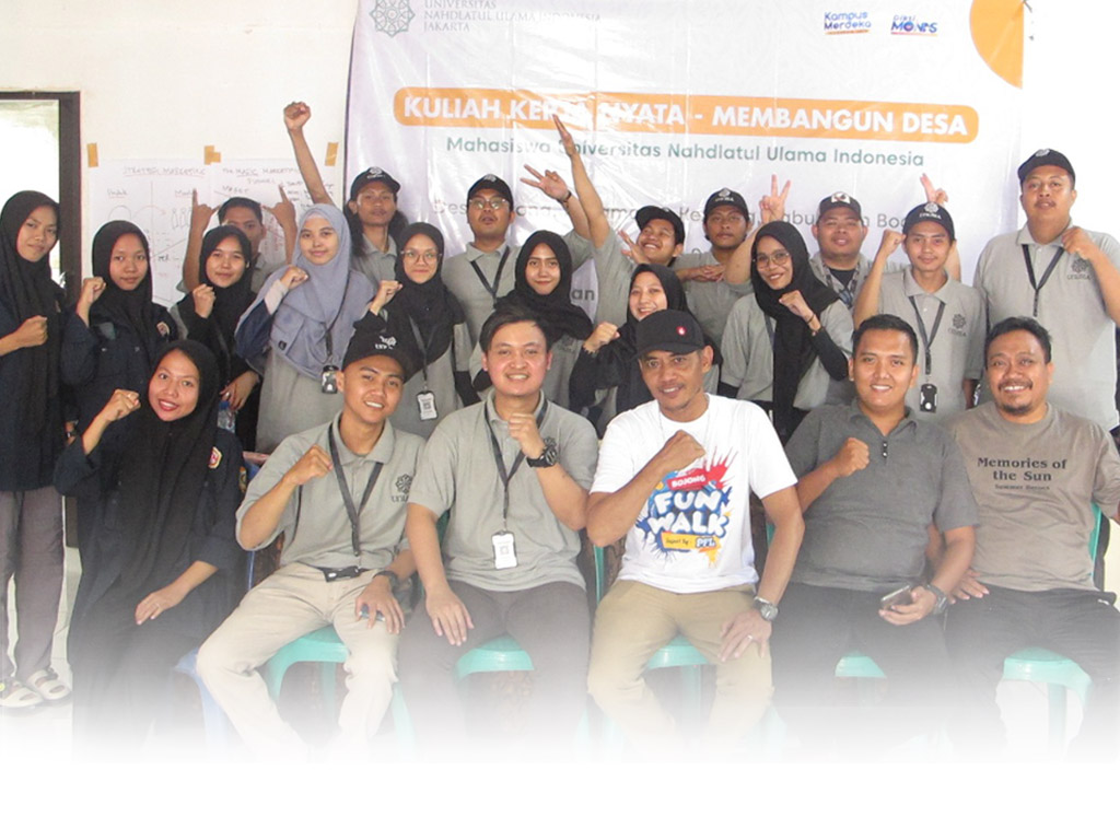 KKN UNUSIA di Desa Bojong, Siap Sumbangsih Web Desa