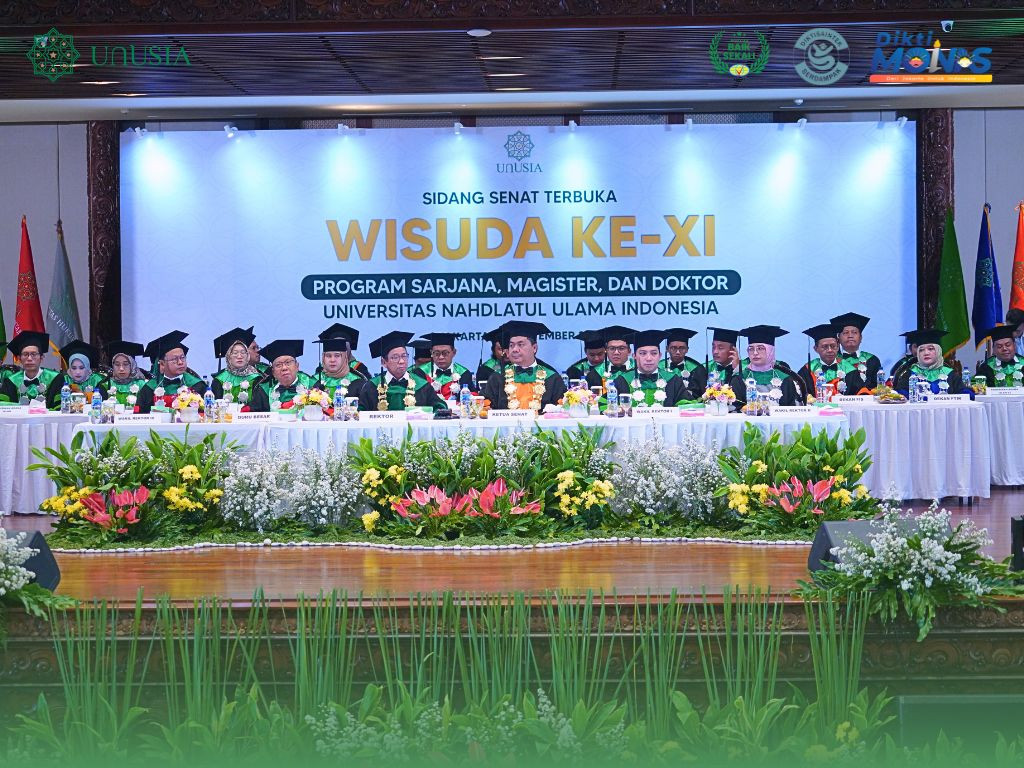 Unusia Gelar Wisuda XI: Cetak Ratusan Lulusan Sarjana, Magister, dan Doktor