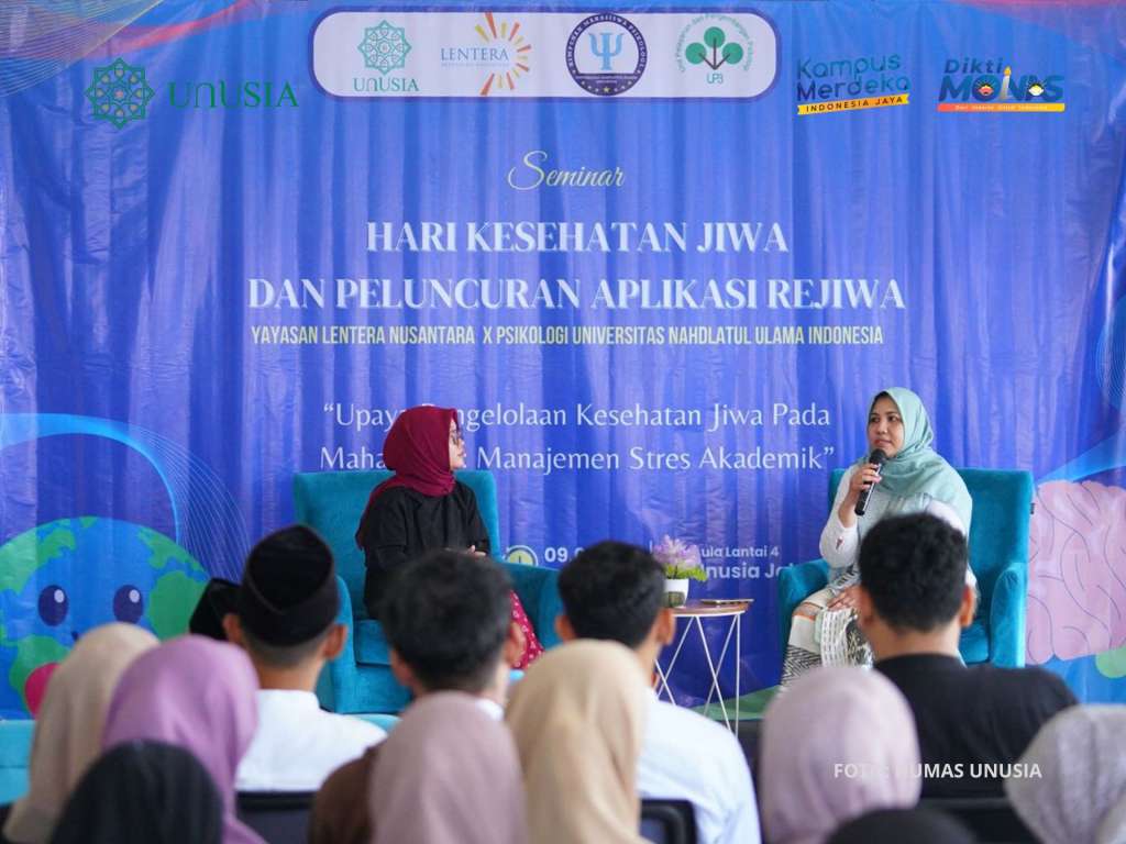 Rayakan Hari Santri Nasional, Psikologi Unusia Gelar Seminar Kesehatan Jiwa