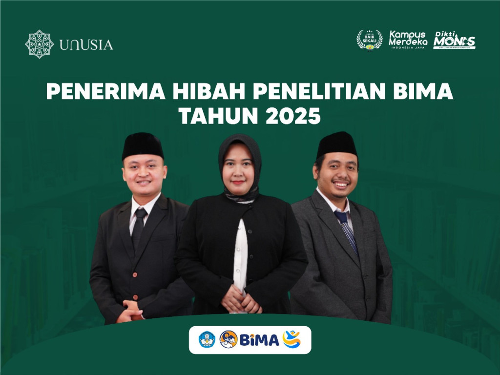 Tiga Dosen Unusia Raih Hibah BIMA 2025: Bukti Komitmen Riset Berkualitas