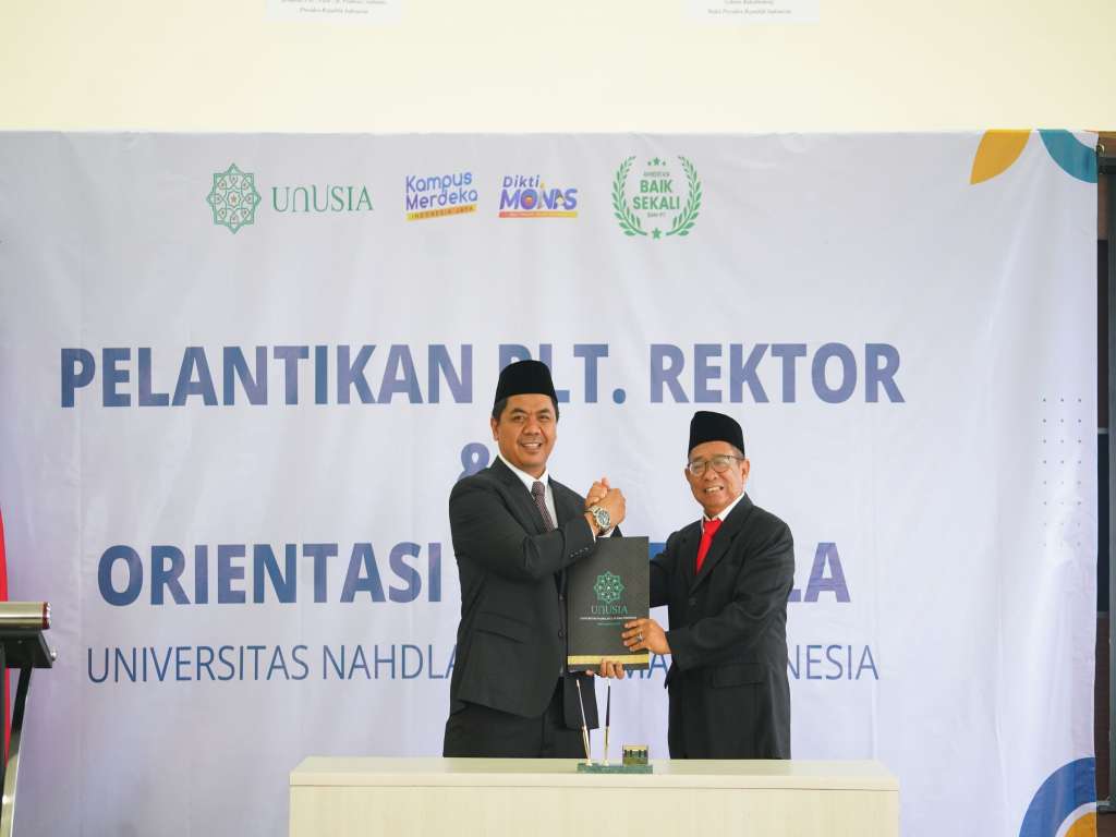 Resmi, Pelantikan Syahrizal Syarif Nahkodai Unusia sebagai Plt. Rektor