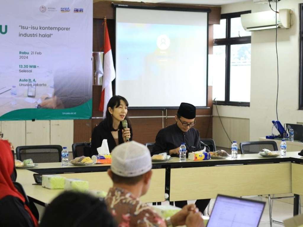 Kaji Isu Kontemporer Industri Halal, Unusia Undang Prof. Satomi Ogata Nurchasanah