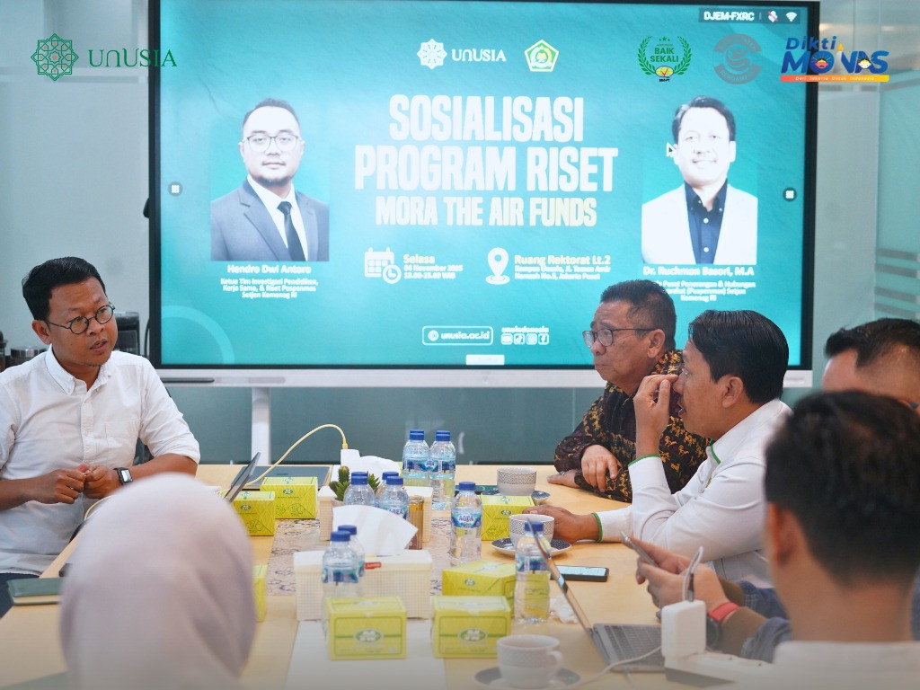 Unusia Gelar Sosialisasi Program Riset Mora The Air Funds: Perkuat Semangat Penelitian