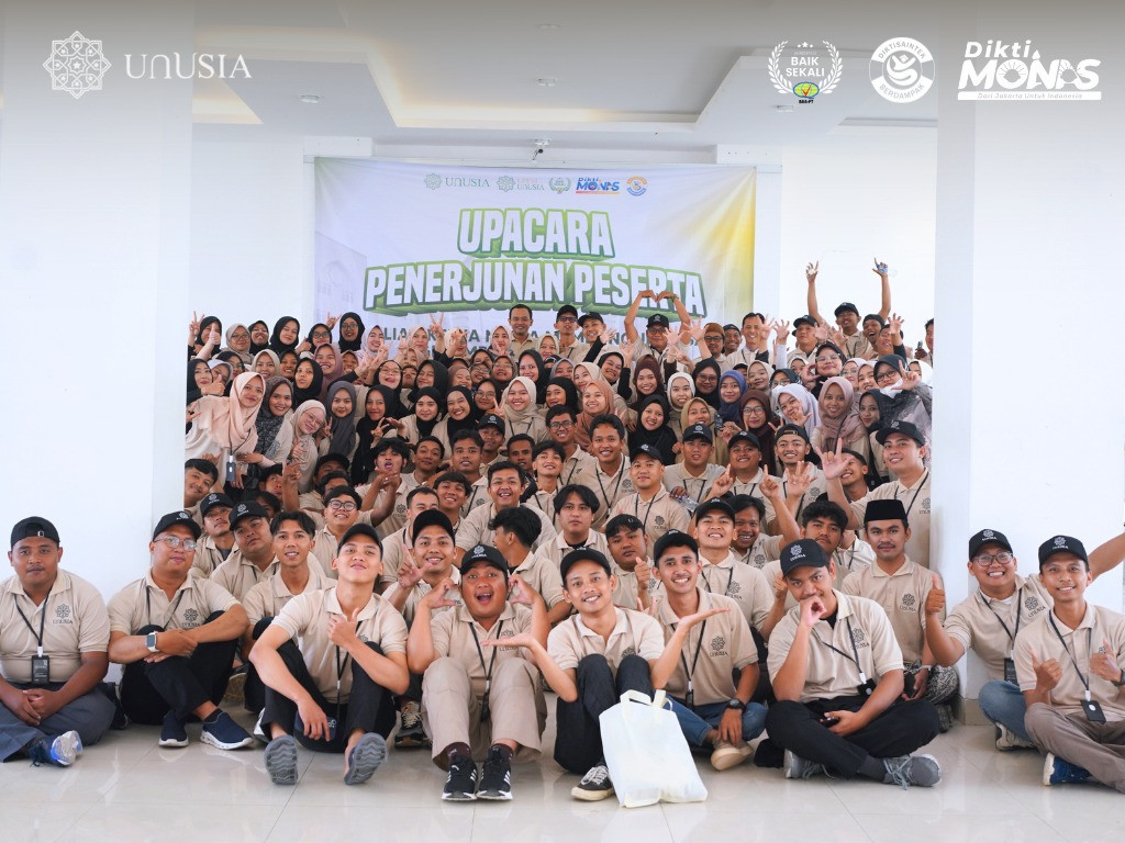 Upacara Penerjunan Peserta Kuliah Kerja Nyata Membangun Desain Gelombang 2 Tahun 2025